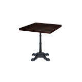 Bistro Table CASTELLO veneered tabletop