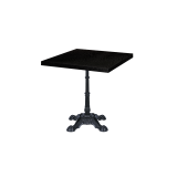 Bistro Table CASTELLO veneered tabletop