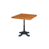 Bistro Table CASTELLO veneered tabletop