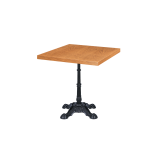 Bistro Table CASTELLO veneered tabletop