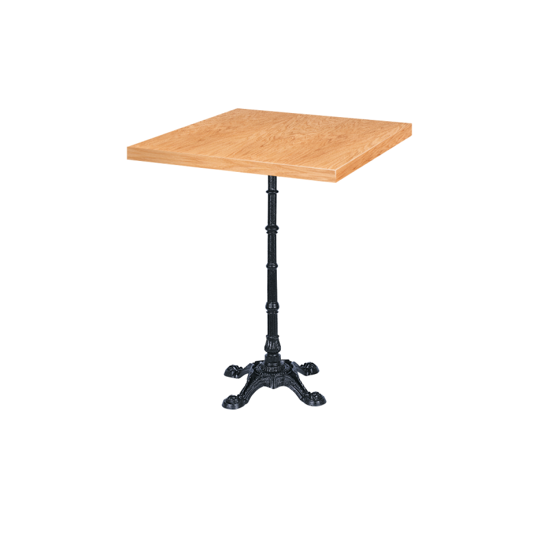 Bistro Table CASTELLO BAR veneered tabletop
