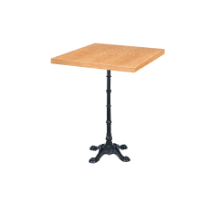 Bistro Table CASTELLO BAR veneered tabletop