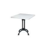 Bistro Table RUSTICAL veneered tabletop