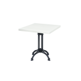 Bistro Table RUSTICAL veneered tabletop