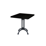 Bistro Table RUSTICAL veneered tabletop