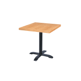 Bistro Table CARVO veneered tabletop