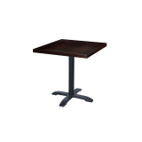 Bistro Table CARVO veneered tabletop