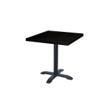 Bistro Table CARVO veneered tabletop