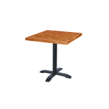 Bistro Table CARVO veneered tabletop