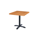 Bistro Table CARVO veneered tabletop