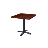 Bistro Table CARVO veneered tabletop