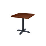 Bistro Table CARVO veneered tabletop
