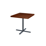 Bistro Table PRISMA veneered tabletop