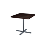 Bistro Table PRISMA veneered tabletop
