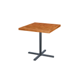 Bistro Table PRISMA veneered tabletop