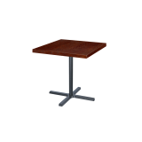 Bistro Table PRISMA veneered tabletop