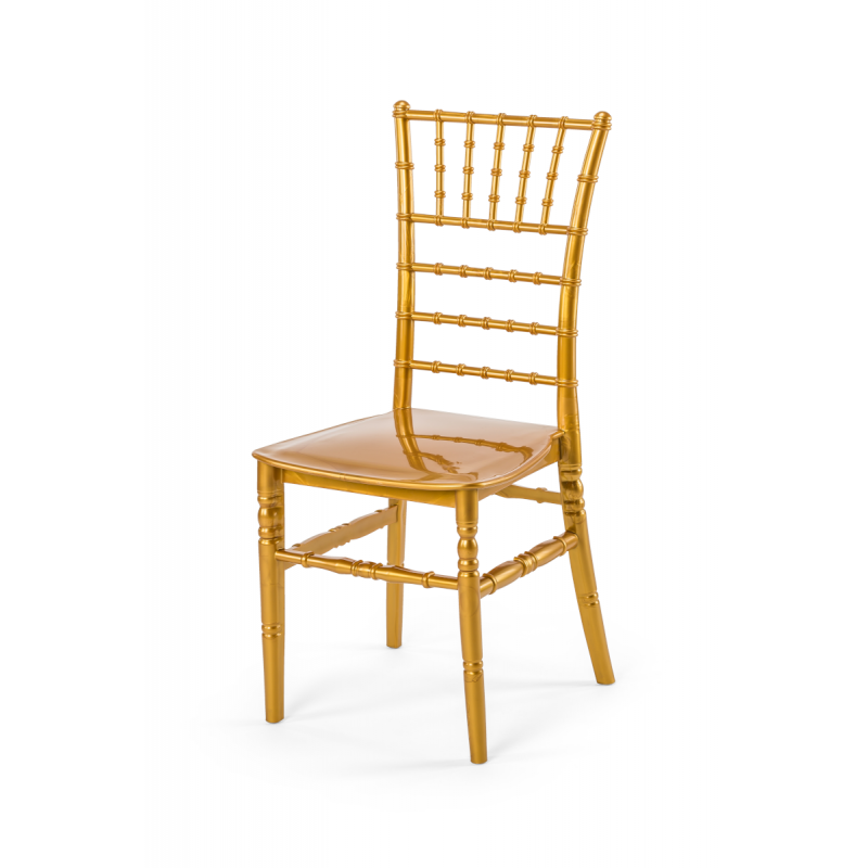 WEDDING CHAIR CHIAVARI TIFFANY gold C440