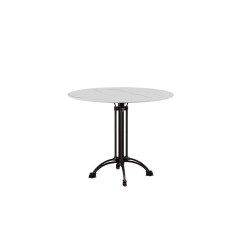 Beer Garden Table RUSTICAL sintered stone tabletop
