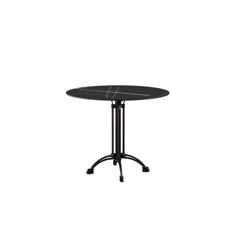 Beer Garden Table RUSTICAL sintered stone tabletop
