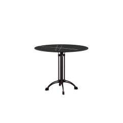 Beer Garden Table RUSTICAL sintered stone tabletop