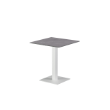 Beer Garden Table ALFA S white sintered stone tabletop