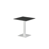 Beer Garden Table ALFA S white sintered stone tabletop