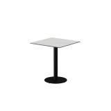 Beer Garden Table ALFA R black sintered stone tabletop