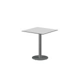 Beer Garden Table ALFA R grey sintered stone tabletop