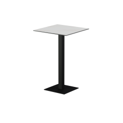 Beer Garden Table ALFA Bar black sintered stone tabletop