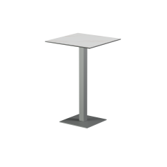 Beer Garden Table ALFA Bar grey sintered stone tabletop
