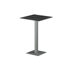 Beer Garden Table ALFA Bar grey sintered stone tabletop