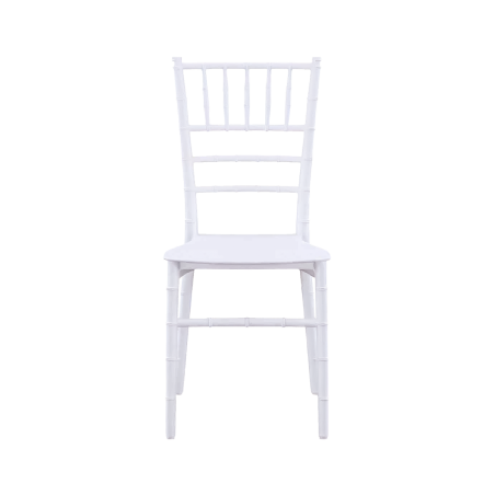 Wedding chair CHIAVARI TIFFANY SIMPLE white