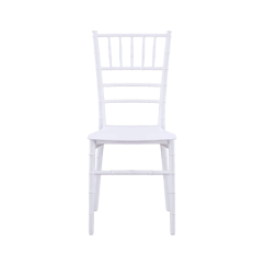 Wedding chair CHIAVARI TIFFANY SIMPLE white