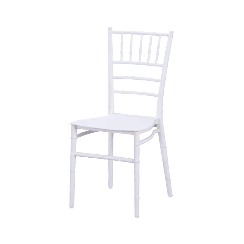 Wedding chair CHIAVARI TIFFANY SIMPLE white