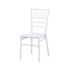 Wedding chair CHIAVARI TIFFANY SIMPLE white