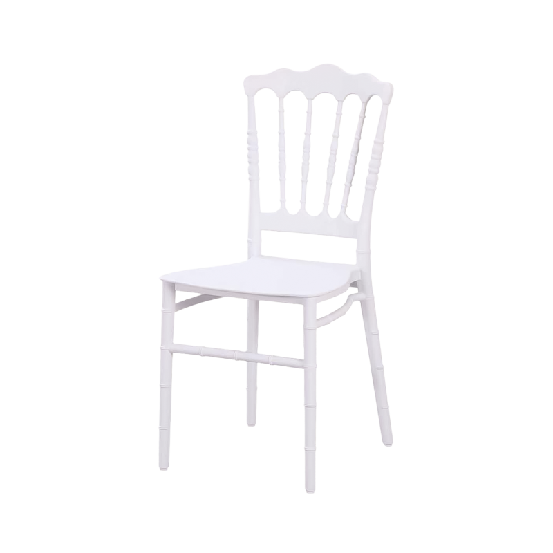 Wedding chair CHIAVARI NAPOLEON SIMPLE white