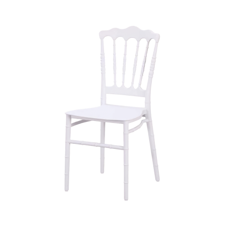 Wedding chair CHIAVARI NAPOLEON SIMPLE white