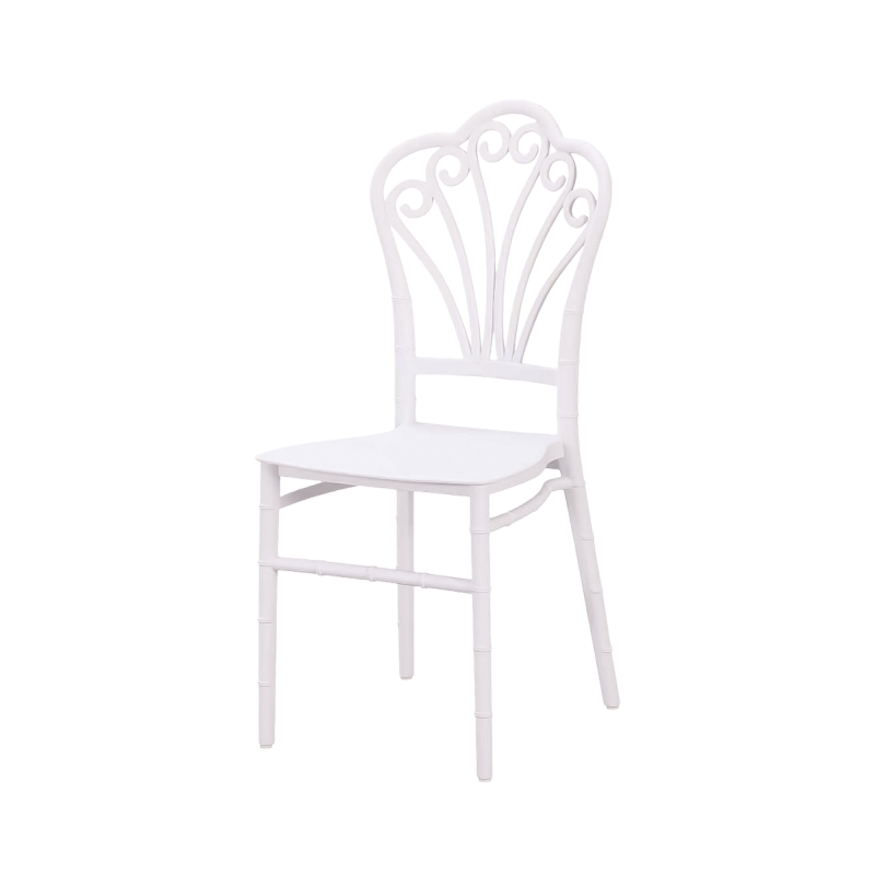 Wedding chair VICTORIA SIMPLE white