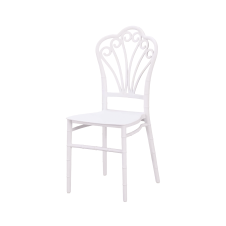 Wedding chair VICTORIA SIMPLE white
