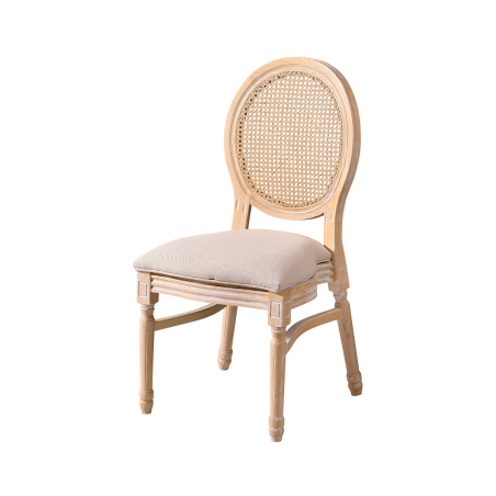 Wedding Chair MEDALION naturally bleached
