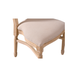 Wedding Chair MONARCH FULL TAP naturally bleached