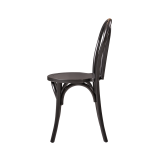 Wedding Chair MONET WOOD black