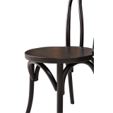 Wedding Chair MONET WOOD black