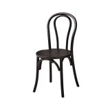 Wedding Chair MONET WOOD black