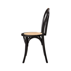 Wedding Chair MONET WOOD RT black