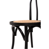 Wedding Chair MONET WOOD RT black
