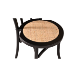Wedding Chair MONET WOOD RT black