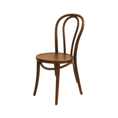 Wooden Restaurant Chair MONET 18 Walnut