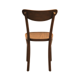 Wooden Restaurant Chair BOOMERANG Walnut