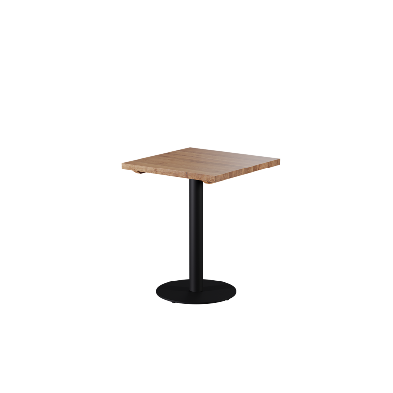Oak-top table ALFA R Black